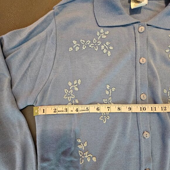 Fashion Formulas Blue Blouse - Picture 2 of 5